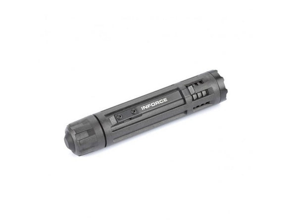 INFORCE 6VX White LED Tactical Flashlight - Black