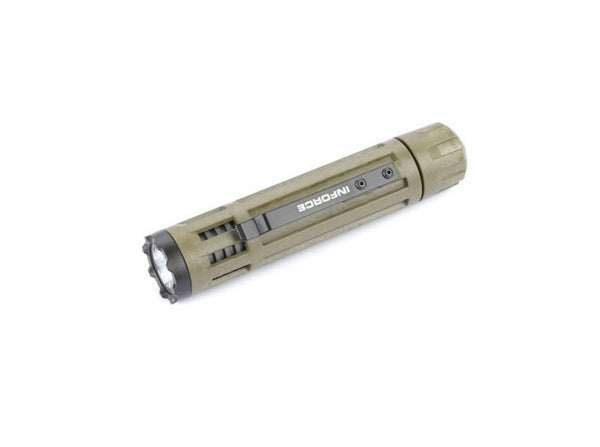 INFORCE 6VX White LED Tactical Flashlight - Flat Dark Earth