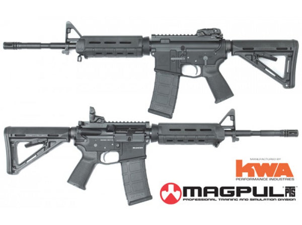 KWA - M4 GBBR Magpul PTS Edition (System7 Two) Black (2x Mag Package)