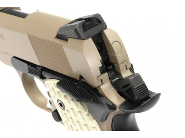 Guarder  - Springfield Aluminum Slide & Frame for Marui MEU (Tan)