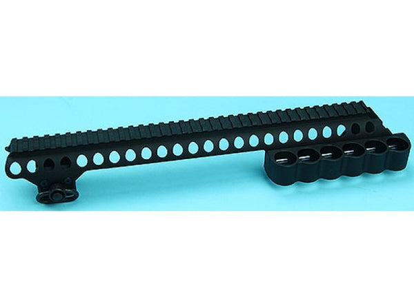 G&P Shotgun Receiver Rail for Marui M870 Gas Shot Gun (Medium)