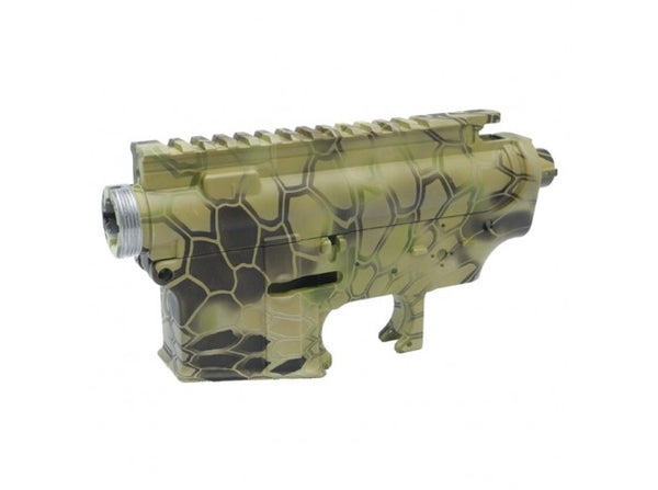 DYTAC Water Transfer M4 Metal Receiver for AEG (Digital Woodland)