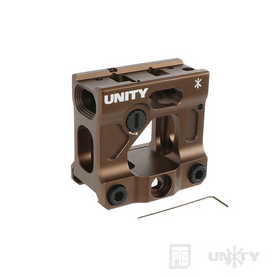 PTS Unity Tactical FAST ™ Micro Mount for AP Micro H1, H2, T1, T2, CompM5 Spec. ( 20mm Rail ) ( Dark Earth )