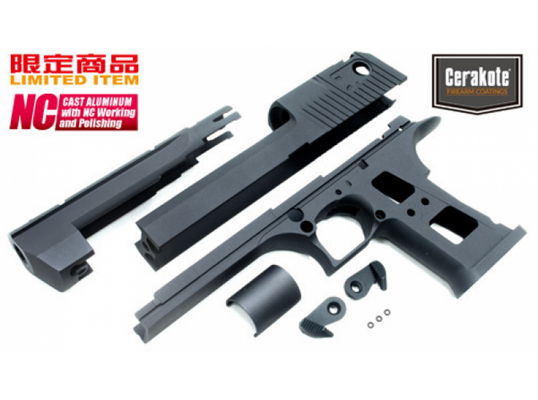 Guarder Aluminum Kit for Marui Desert Eagle .50 GBB (Cerakote Black)