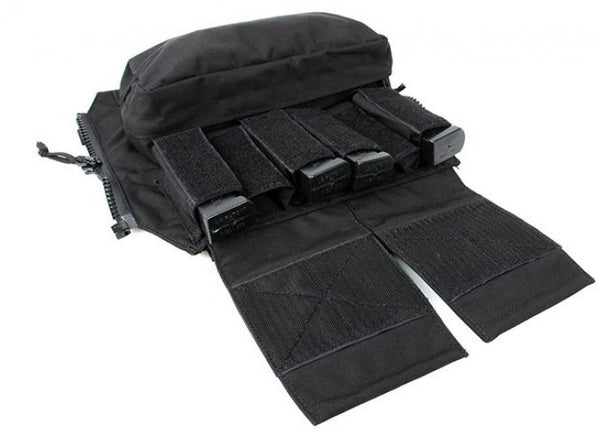 TMC Pouch Zip Panel ( Black )