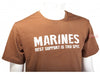 TRU-SPEC Military Style COYOTE MARINE T-Shirt - Size M