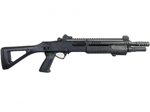 VFC FABARM Licensed STF12 Compact 11 inch Gas Shotgun - Black