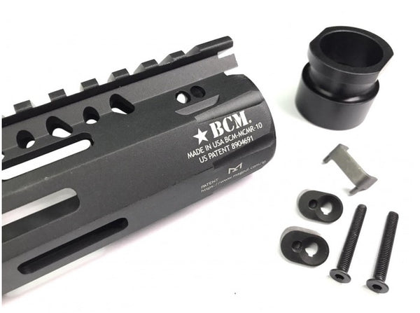 FCC MCMR Style 10 Inch Rail M-LOK Airsoft Ver for GBB (Black)