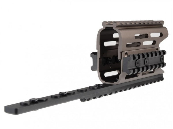 Strike Industries - AK Modular / KeyMod Handguard Rail-TRAX 2  FDE