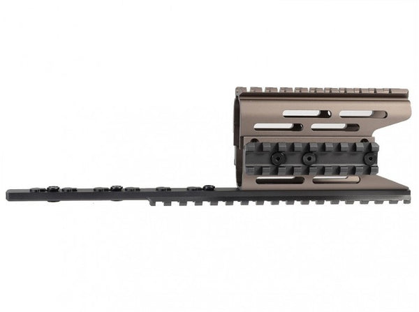 Strike Industries - AK Modular / KeyMod Handguard Rail-TRAX 2  FDE