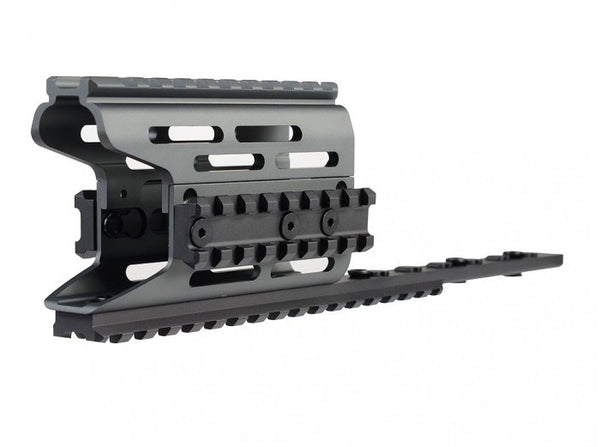 Strike Industries - AK Modular / KeyMod Handguard Rail-TRAX 2 Grey