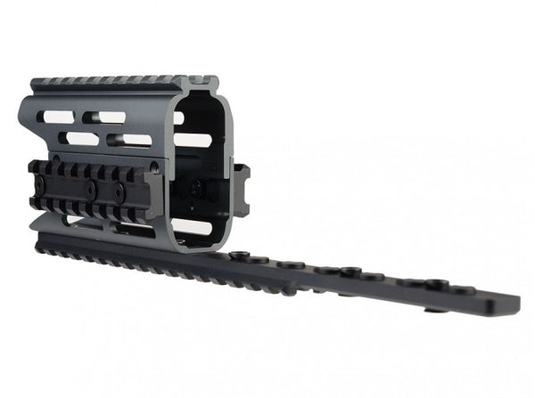 Strike Industries - AK Modular / KeyMod Handguard Rail-TRAX 2 Grey