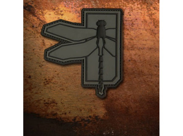 Haley Strategic Partners Dragonfly Dispruptive Grey PVC patch