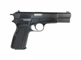WE Browning Hi-Power MK3 MKIII GBB Pistol Airsoft (Black / Custom Marking)