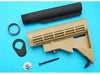 G&P M4A1 6 Position Sliding Buttstock (SAND, New Model)