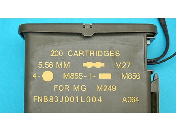 G&P 3000rd AUTO Drum Magazine for M249 AEG