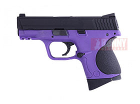 WE Metal Slide M&P Compact GBB Pistol (Purple)