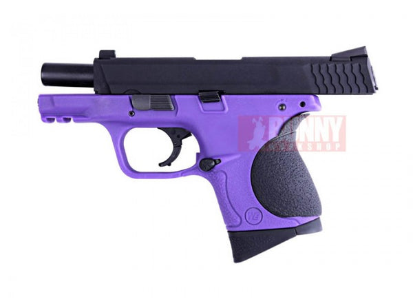 WE Metal Slide M&P Compact GBB Pistol (Purple)