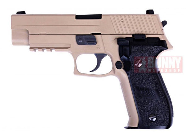 WE Full Metal Tactical MK25 Rail Gas Blow Back Pistol(TAN)