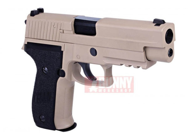 WE Full Metal Tactical MK25 Rail Gas Blow Back Pistol(TAN)