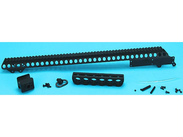 G&P - Shotshell Receiver Rail for Marui M870 Shotgun (Long)