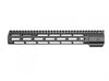 PTS ZEV Wedge Lock 12 inch Handguard for M4 AEG/ GBB/ PTW Series - Black