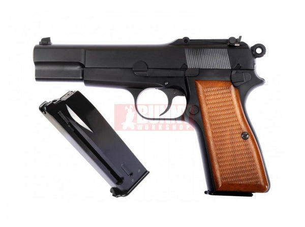 WE Browing Hi-Power 35 GBB Pistol (BK) without Marking